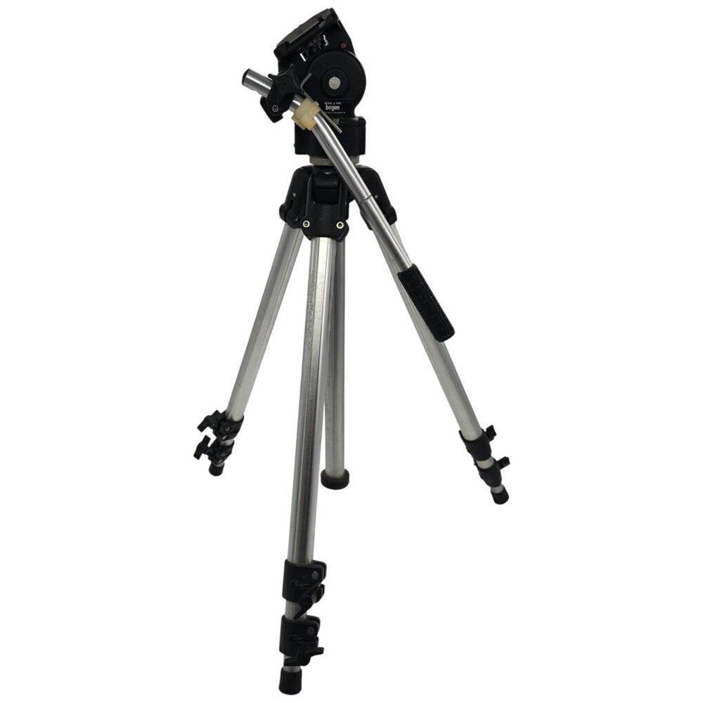 Bogen 3011 Professional Camera Tripod w/ 3063 Pan Tilt Fluid Head  Made in Italy